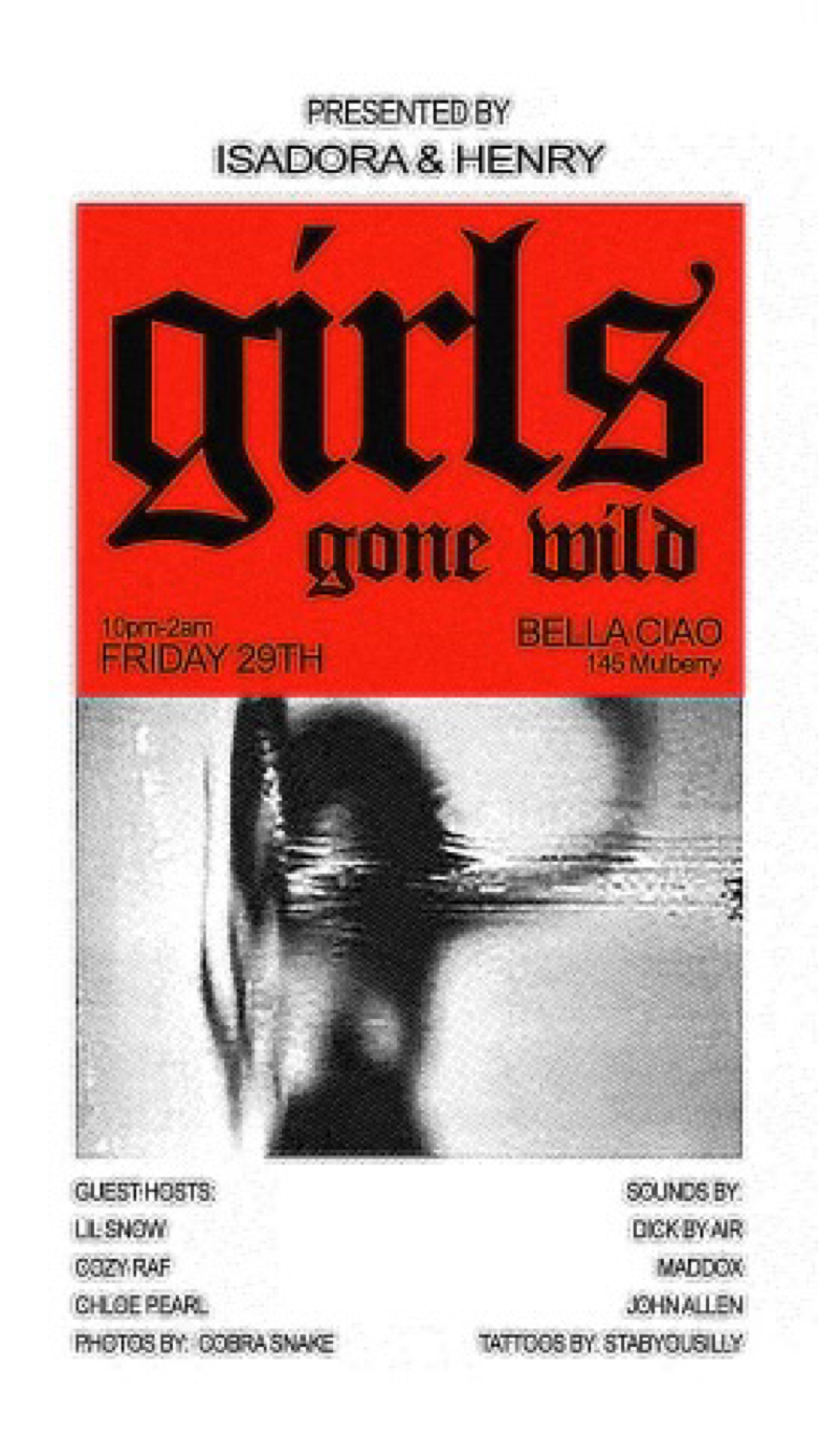 image party flyer
