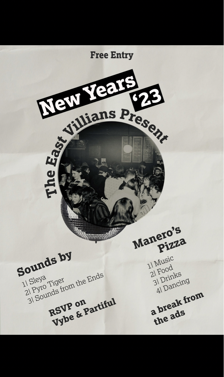 image party flyer