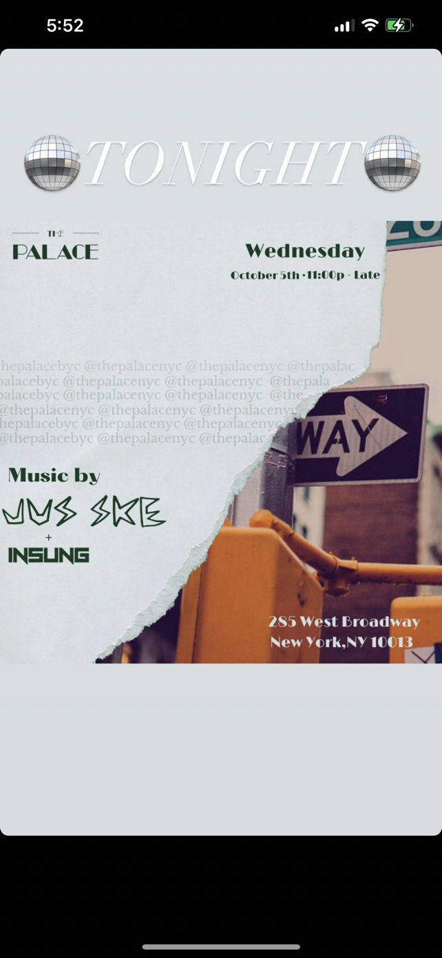 image party flyer