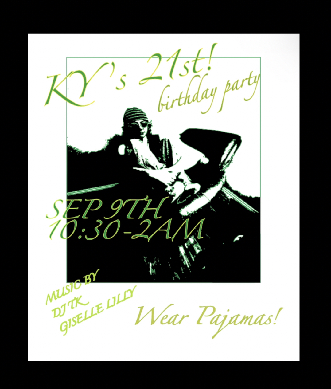 image party flyer