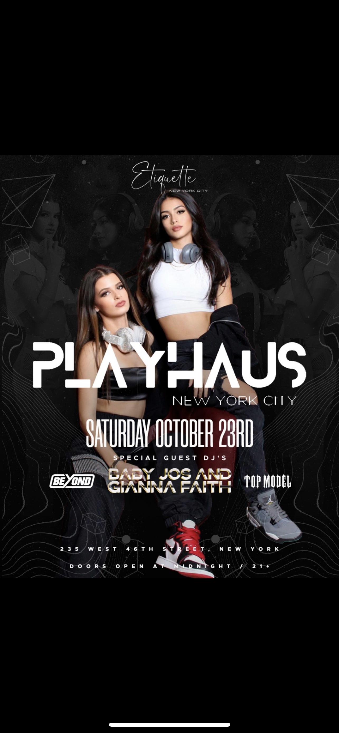 image party flyer