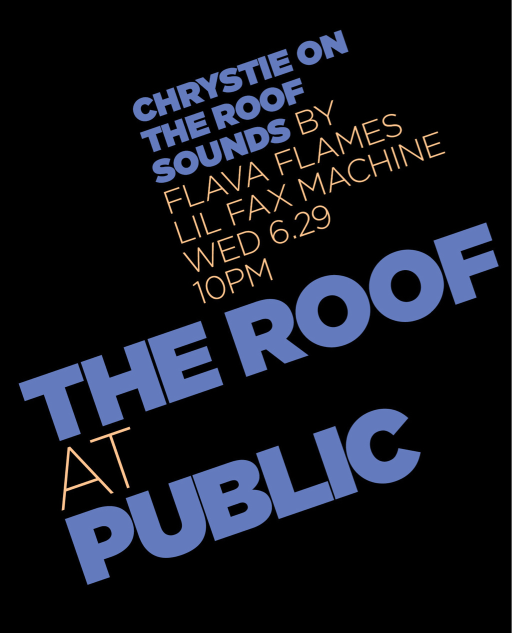 image party flyer