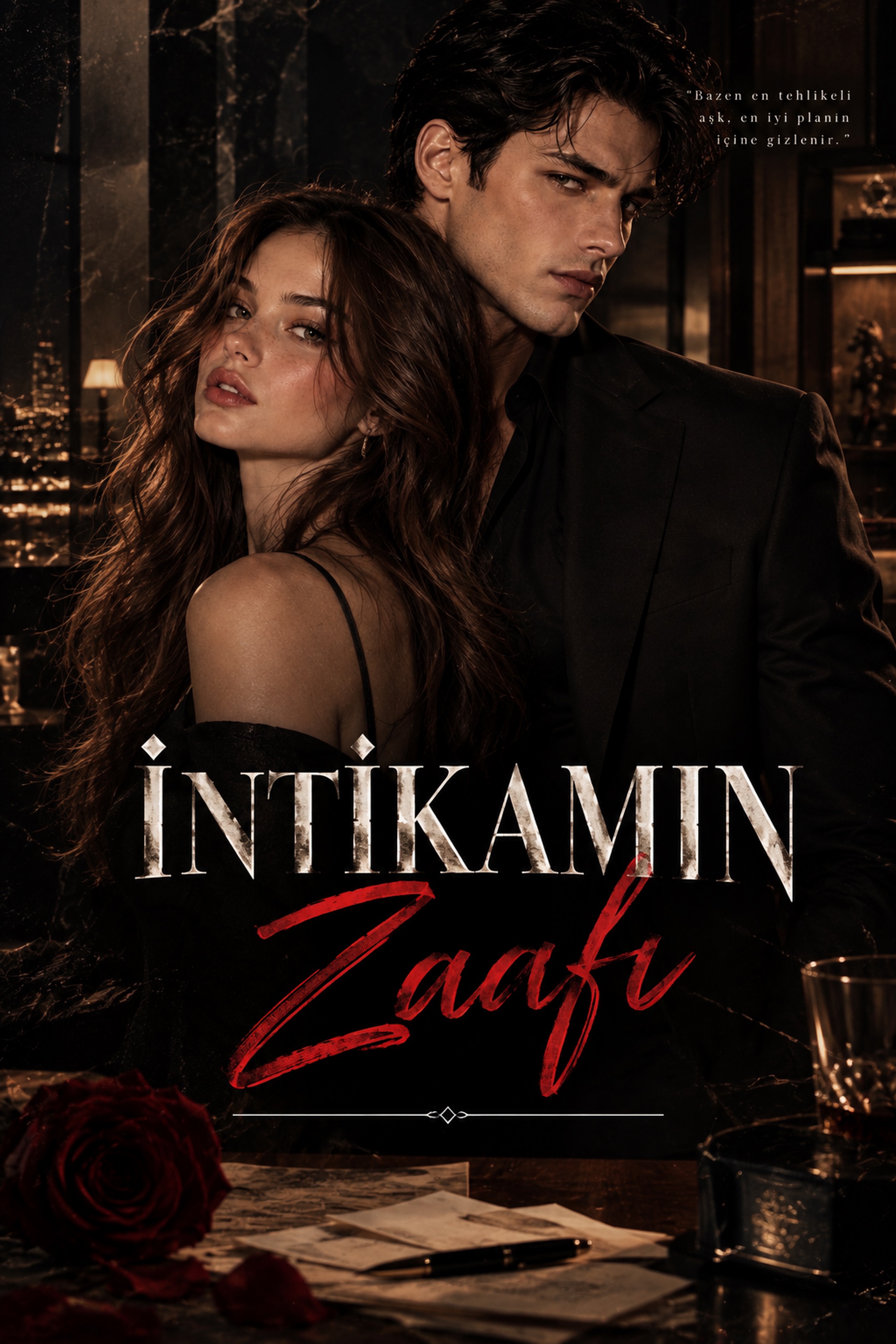 İNTİKAMIN ZAAFI – Melike kitap kapağı