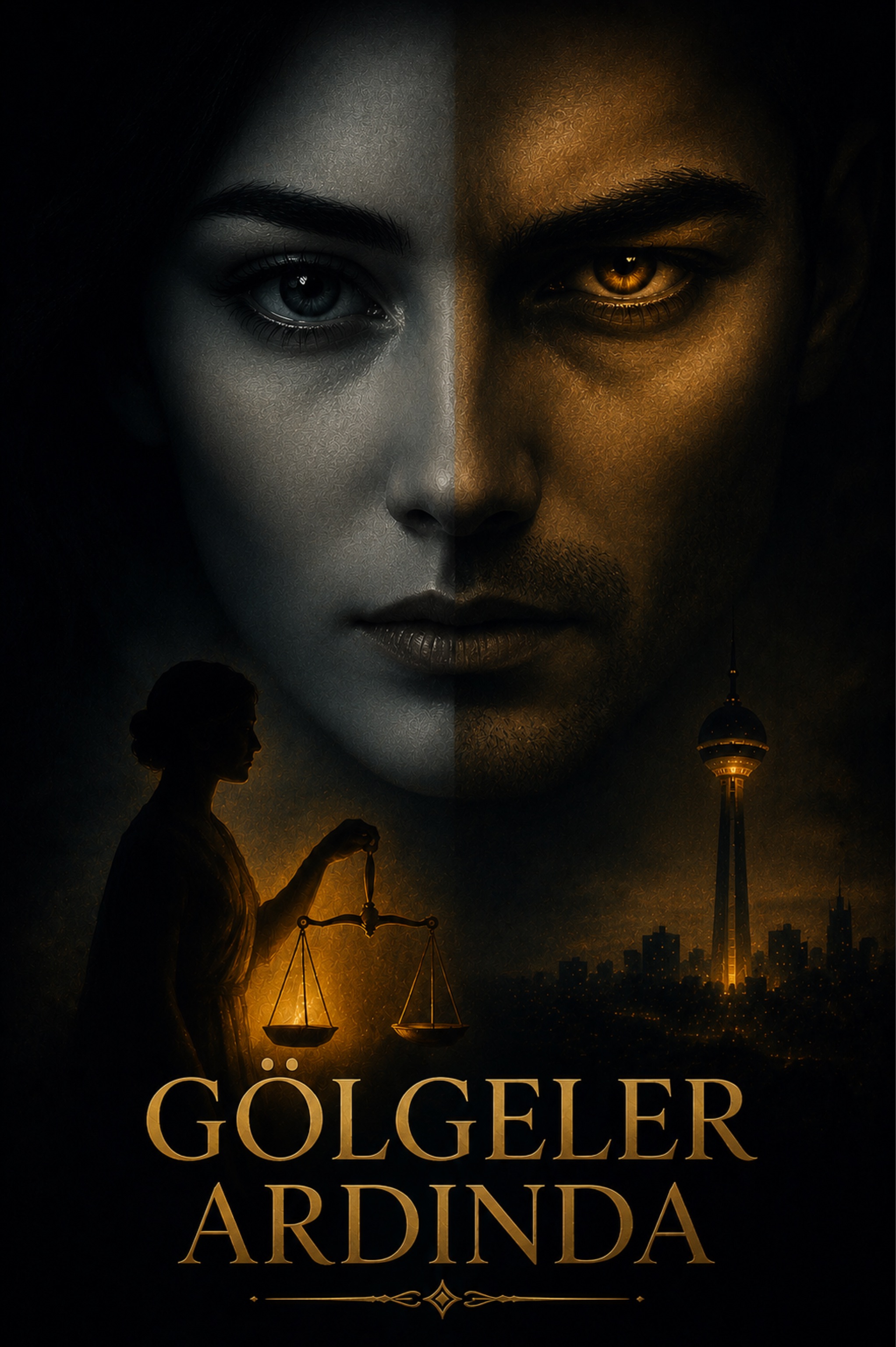 Gölgeler Ardında - Büşra bayrambey kitap kapağı