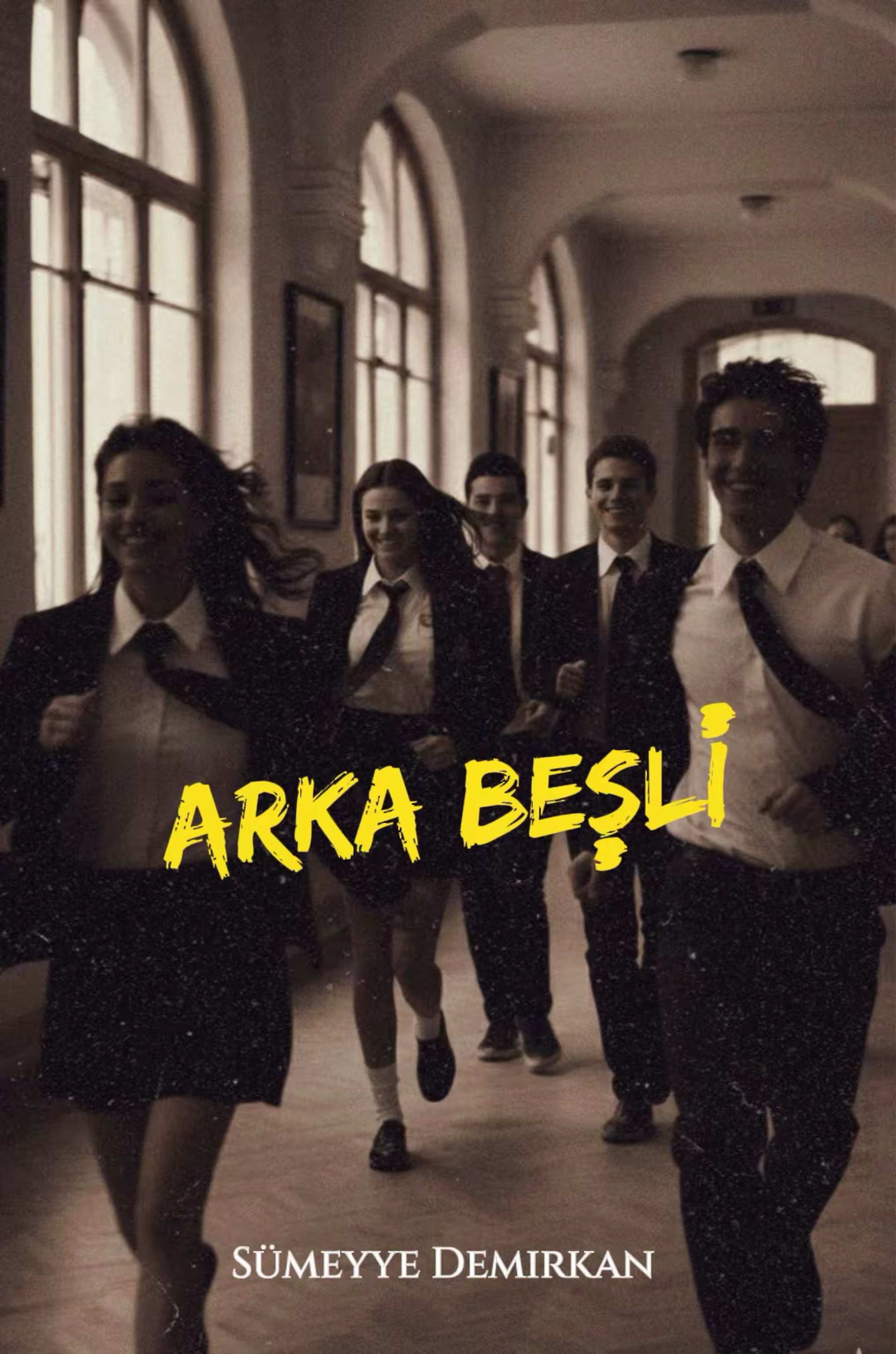 ARKA BEŞLİ - Sümeyye Demirkan kitap kapağı