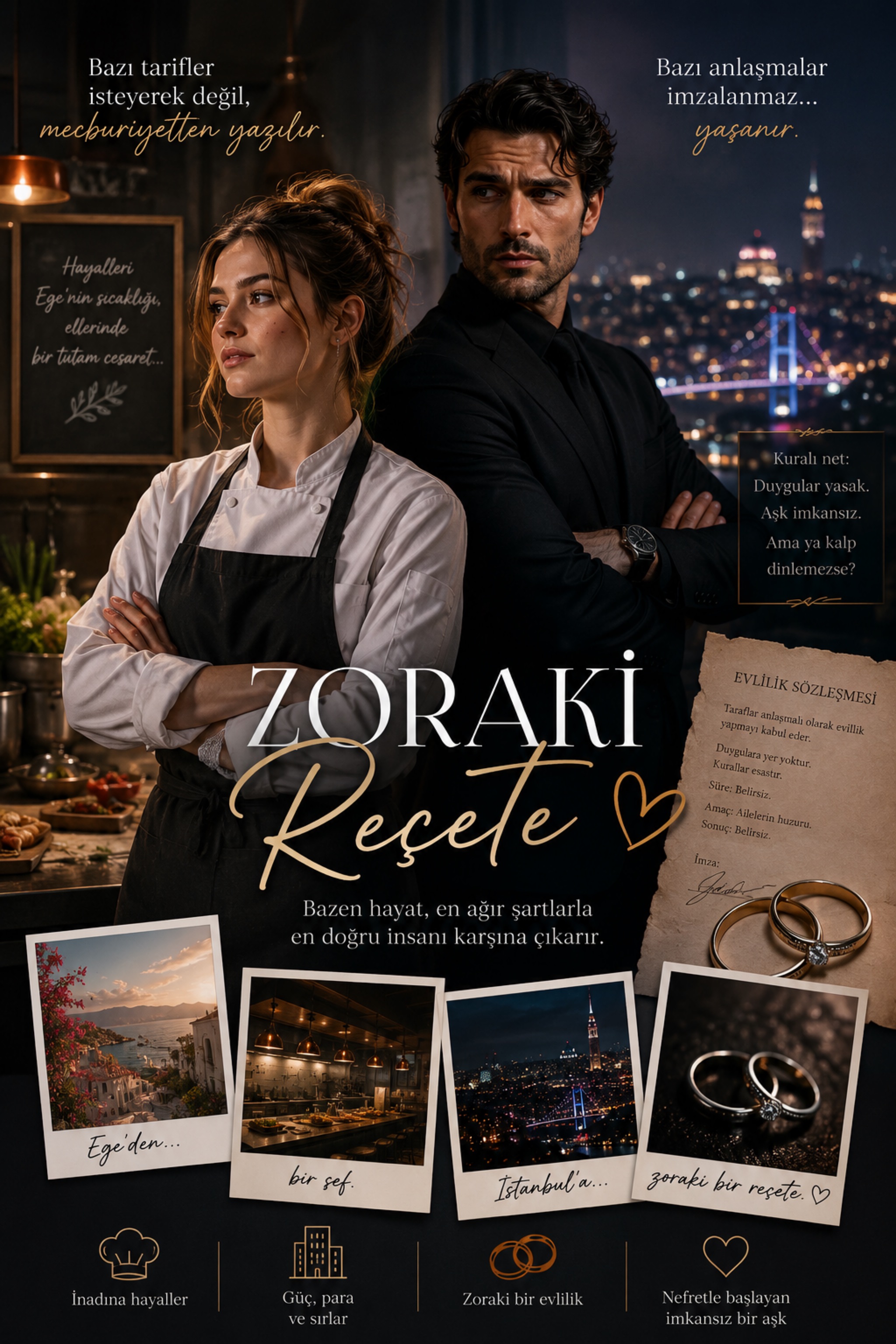 Zoraki Reçete – Melike kitap kapağı