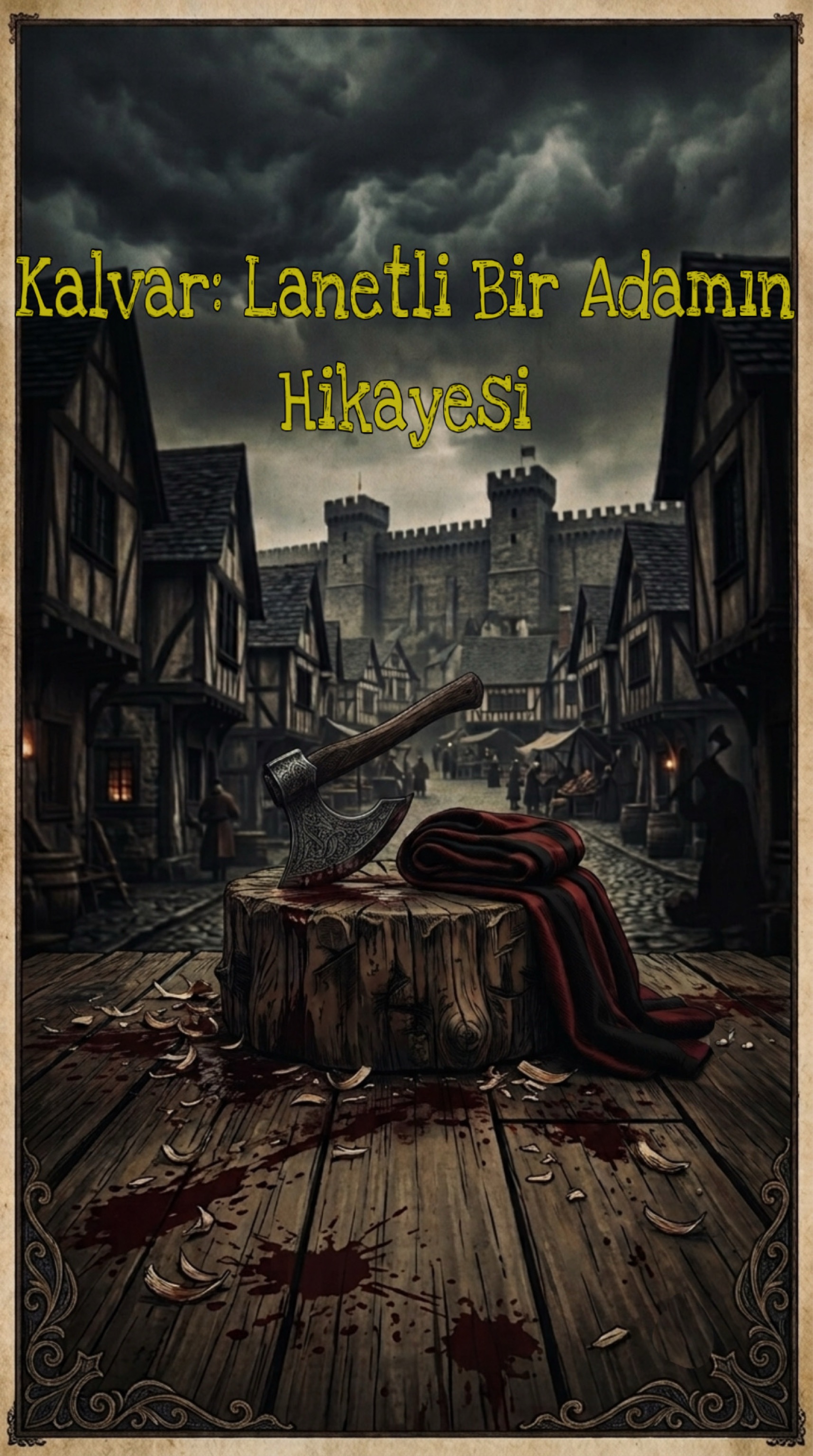 Kalvar: Lanetli Bir Adamın Hikayesi - Kerim kitap kapağı