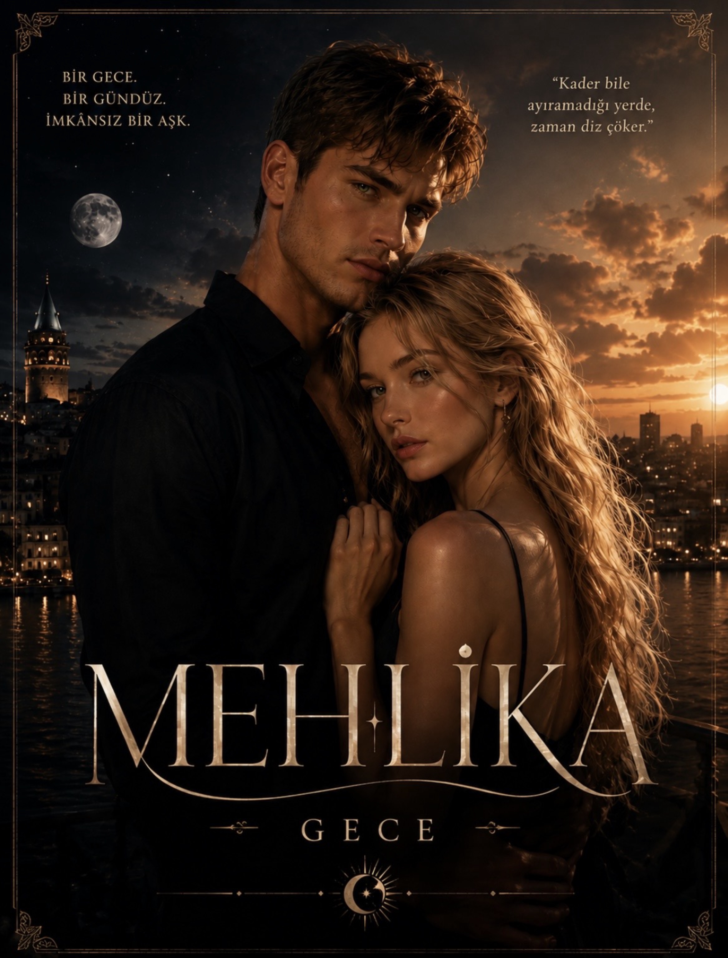 MEHLİKA ~GECE~ - Ela Alpdoğan kitap kapağı