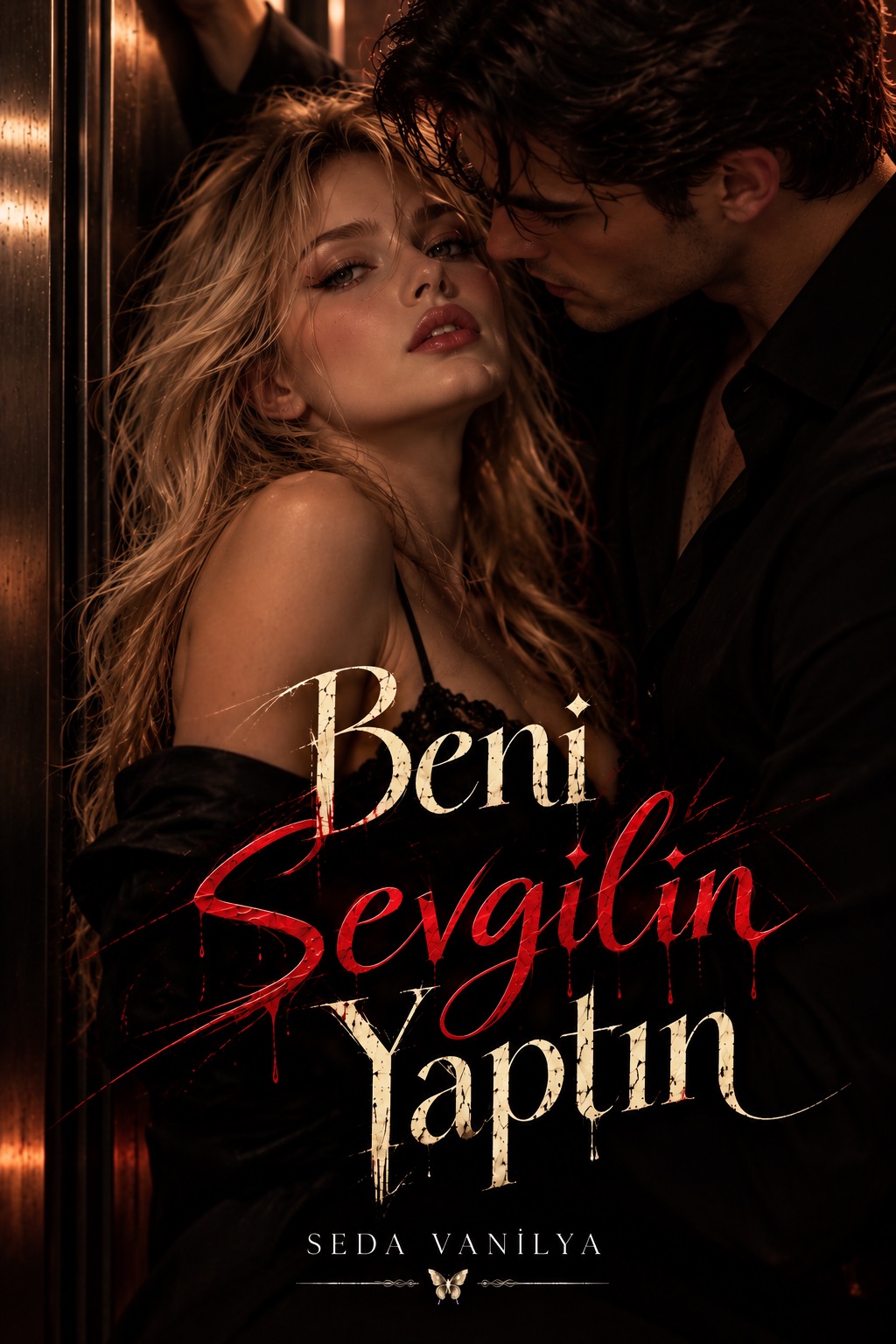 Beni Sevgilin Yaptın – Seda kitap kapağı