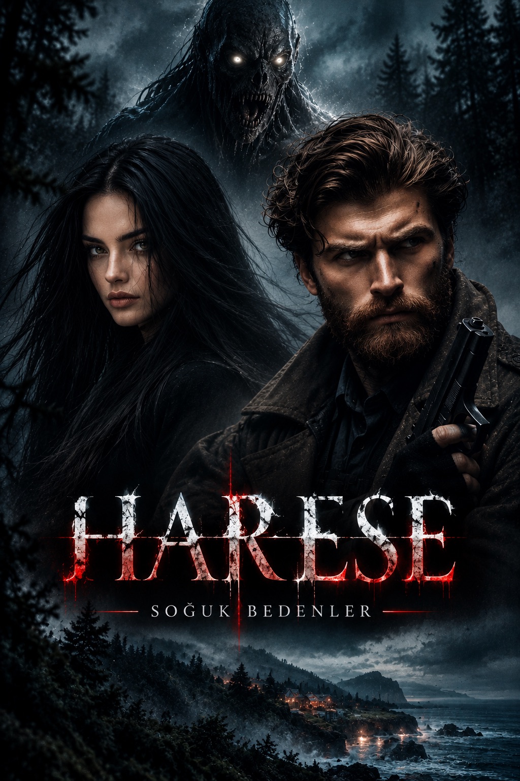 Harese : Soğuk Bedenler "Ölüm Dansı" – Zilan Erbek Arıkan kitap kapağı