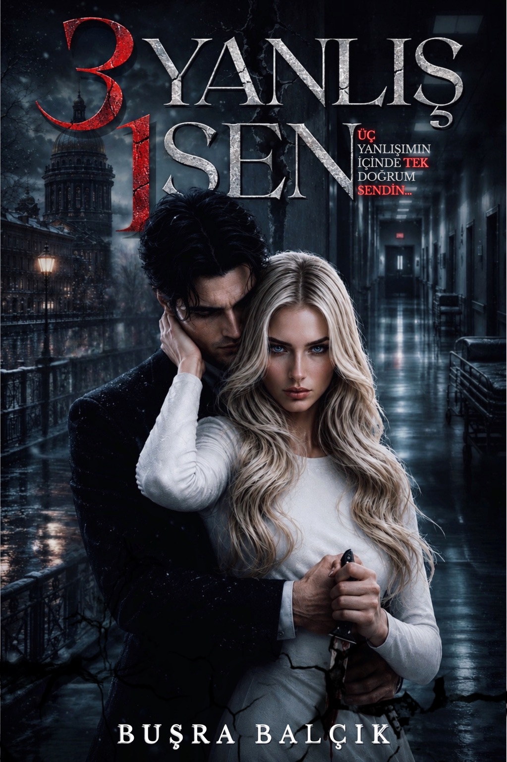 3 Yanlış 1 Sen – Buşra Balçık kitap kapağı