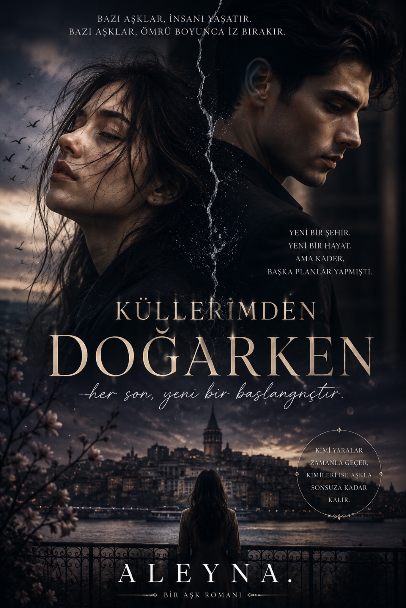 Küllerimden doğarken - Aleyna erdem kitap kapağı
