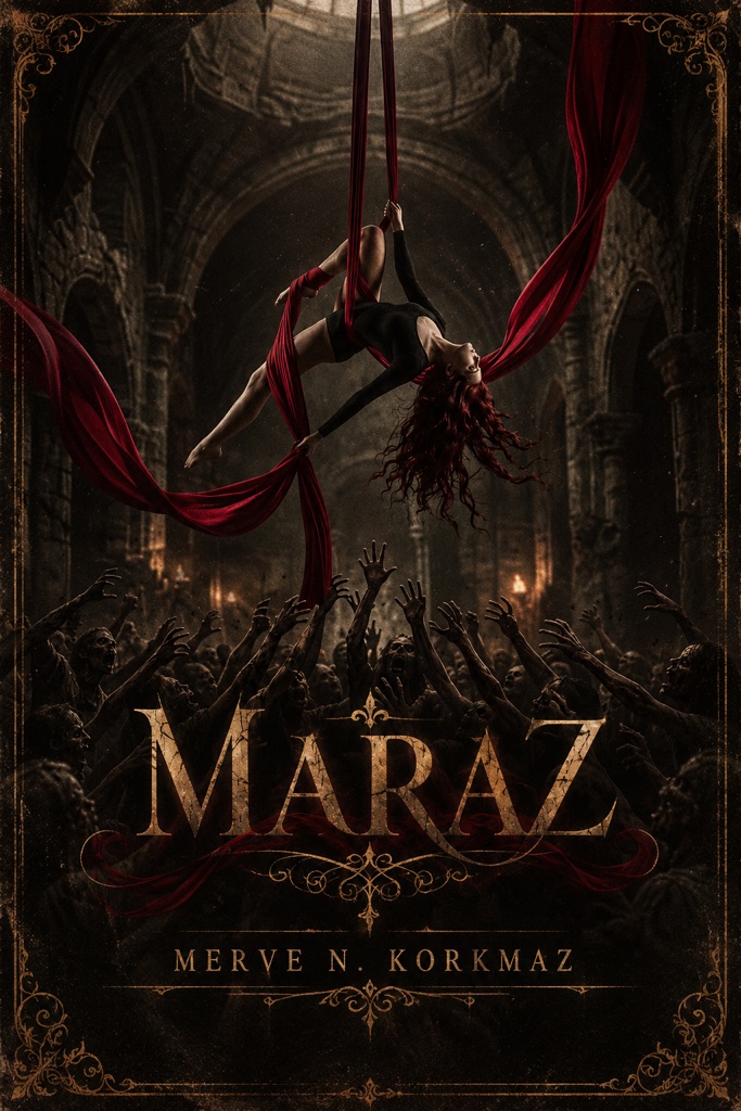 MARAZ - Merve Korkmaz kitap kapağı