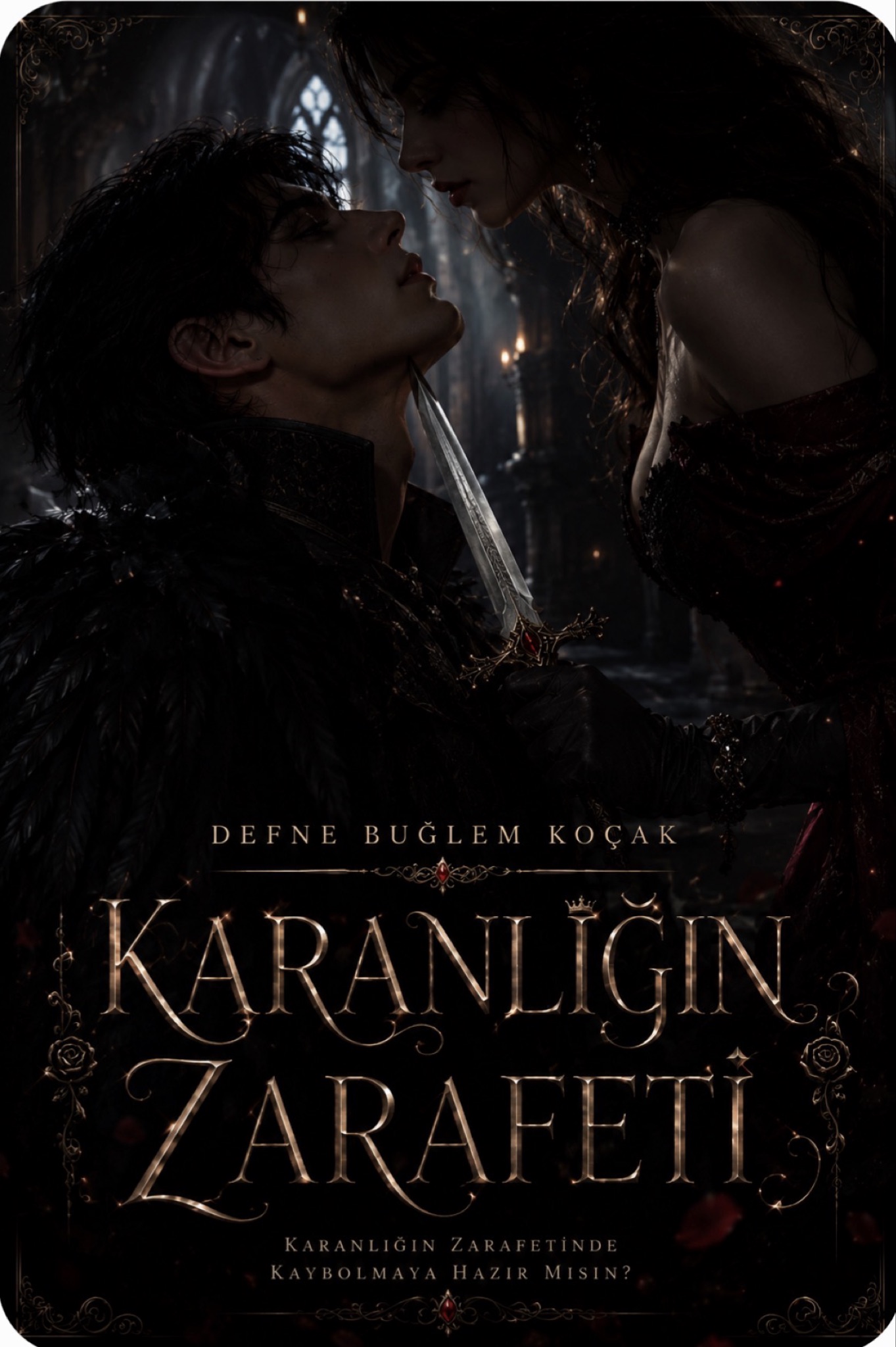 Karanlığın Zarafeti - 𝓭𝓮𝓯𝓷𝓮ཌ kitap kapağı