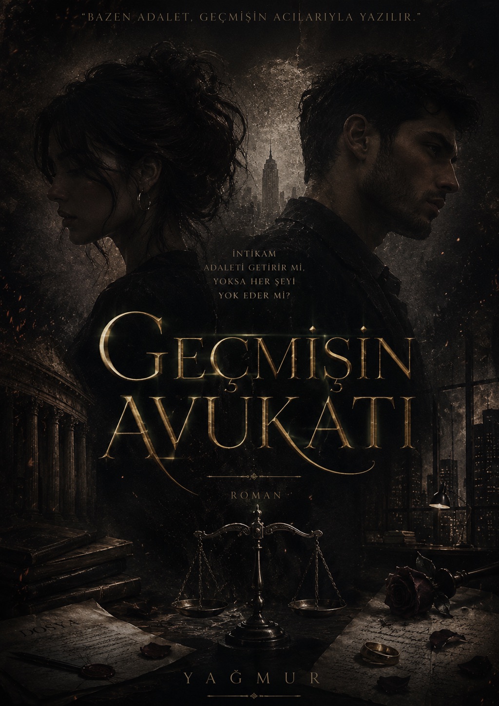 GEÇMİŞİN AVUKATI – Yağmur kitap kapağı