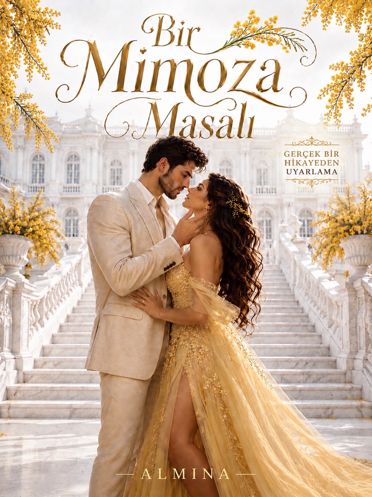 Bir Mimoza Masalı – Almina kitap kapağı