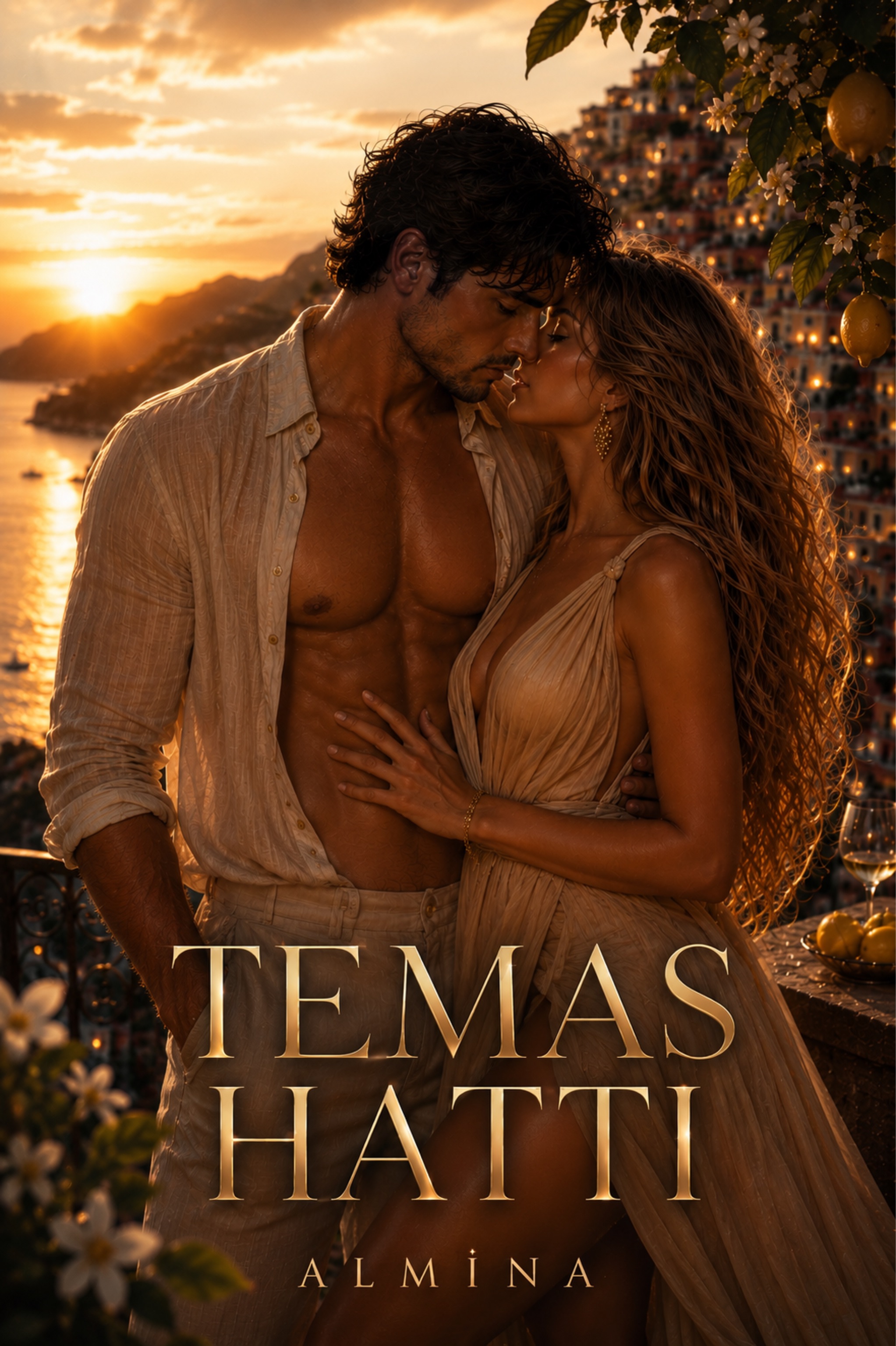 Temas Hattı (+18) - Almina kitap kapağı